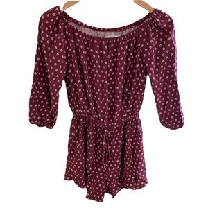 Abercrombie & Fitch Floral Romper